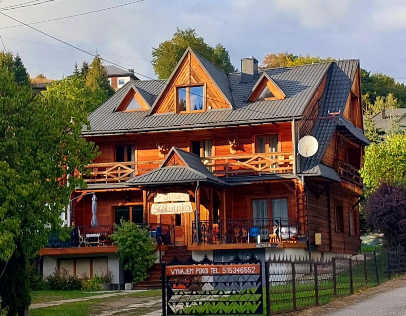 Willa Slotwinka Krynica Zdroj Buitenkant foto