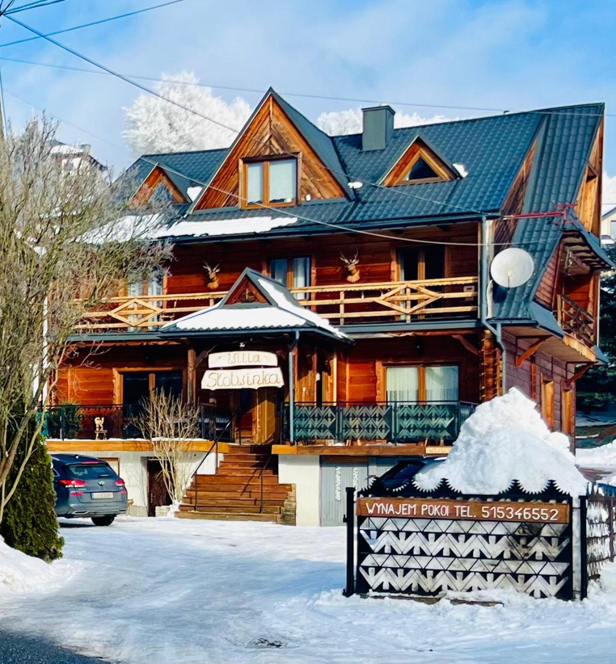 Willa Slotwinka Krynica Zdroj Buitenkant foto